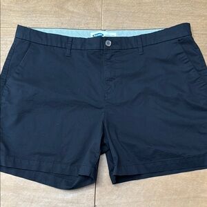 Old‎ Navy Everyday Black Flat Front Shorts